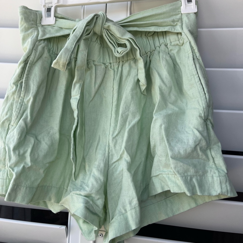50s mint colored shorts